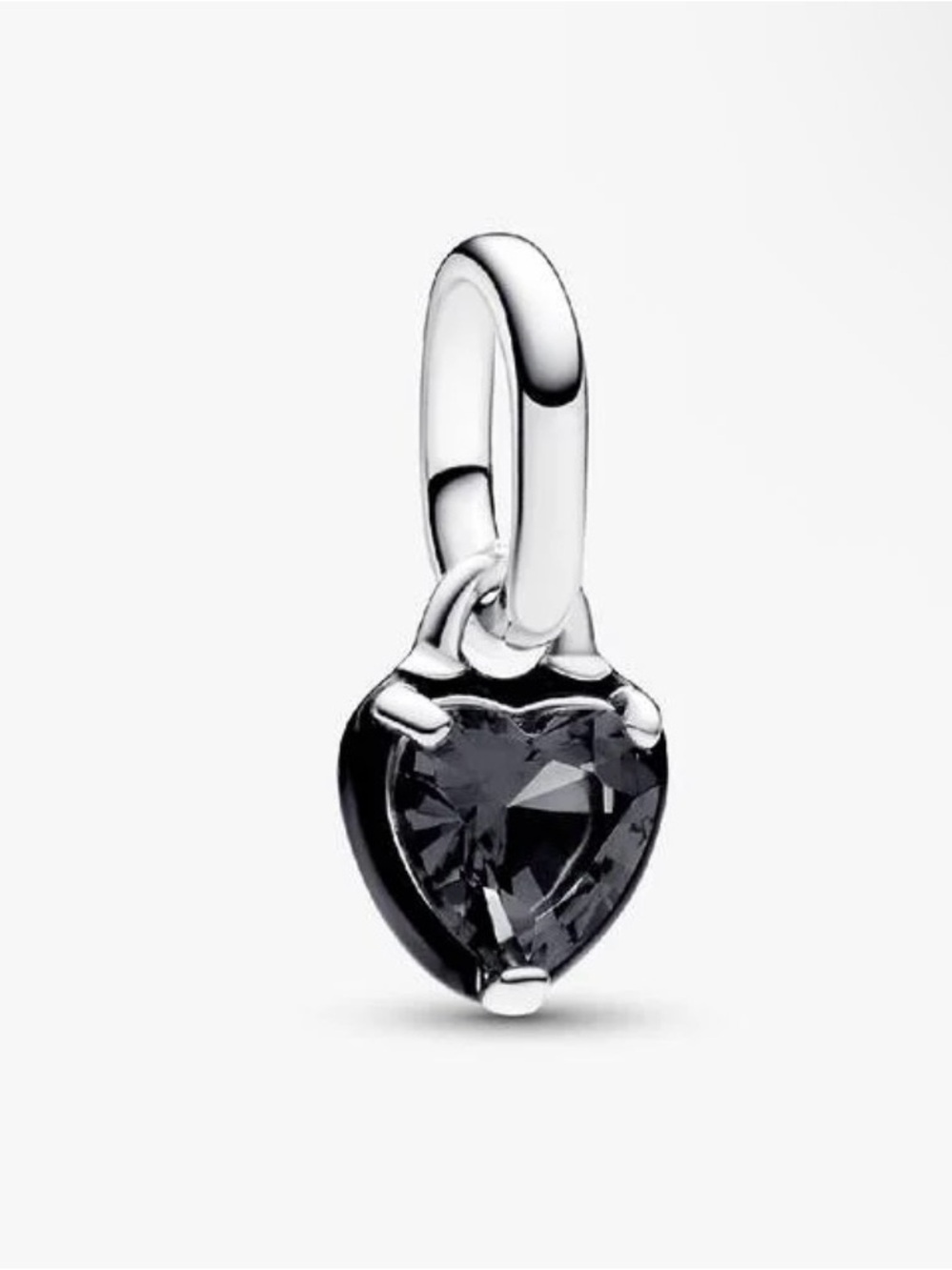 Pandora ME Black Chakra Heart Mini Dangle Charm